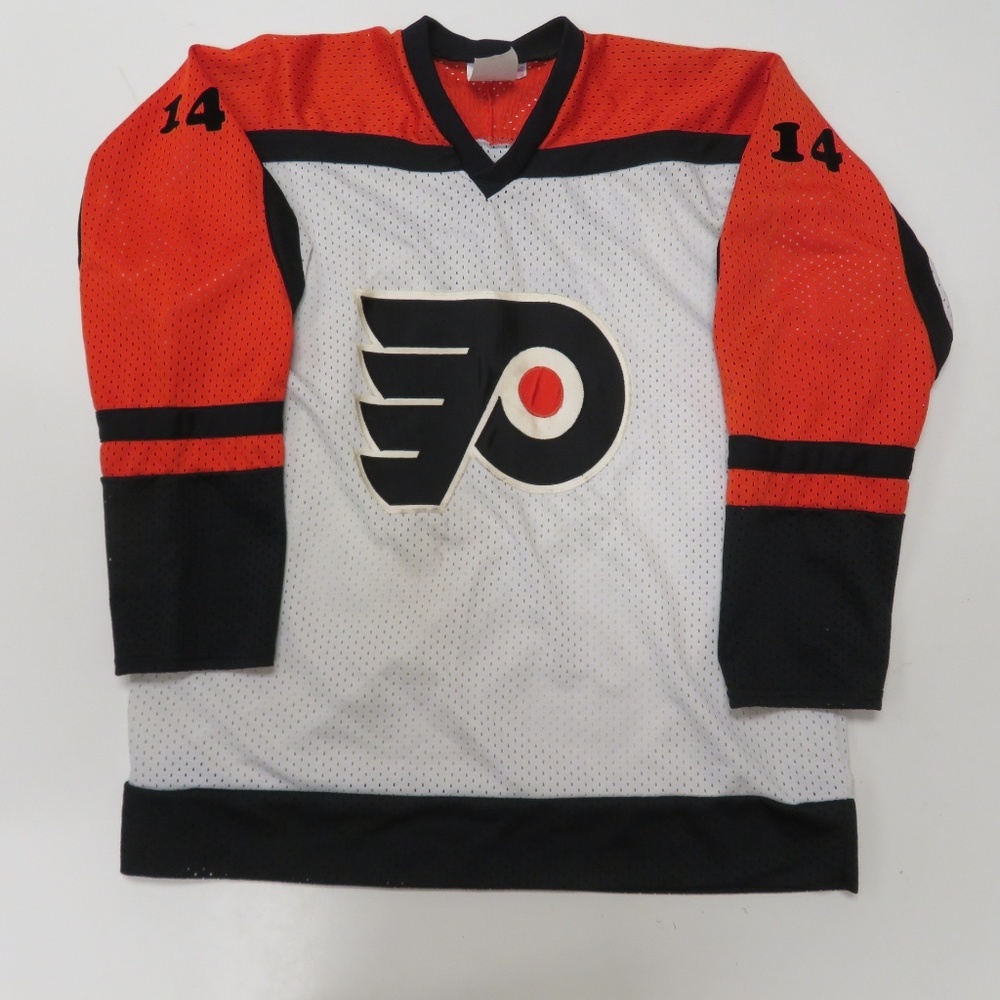 VTG Ron Sutter 80s Philadelphia Flyers Jersey USA - Picture 5 of 8